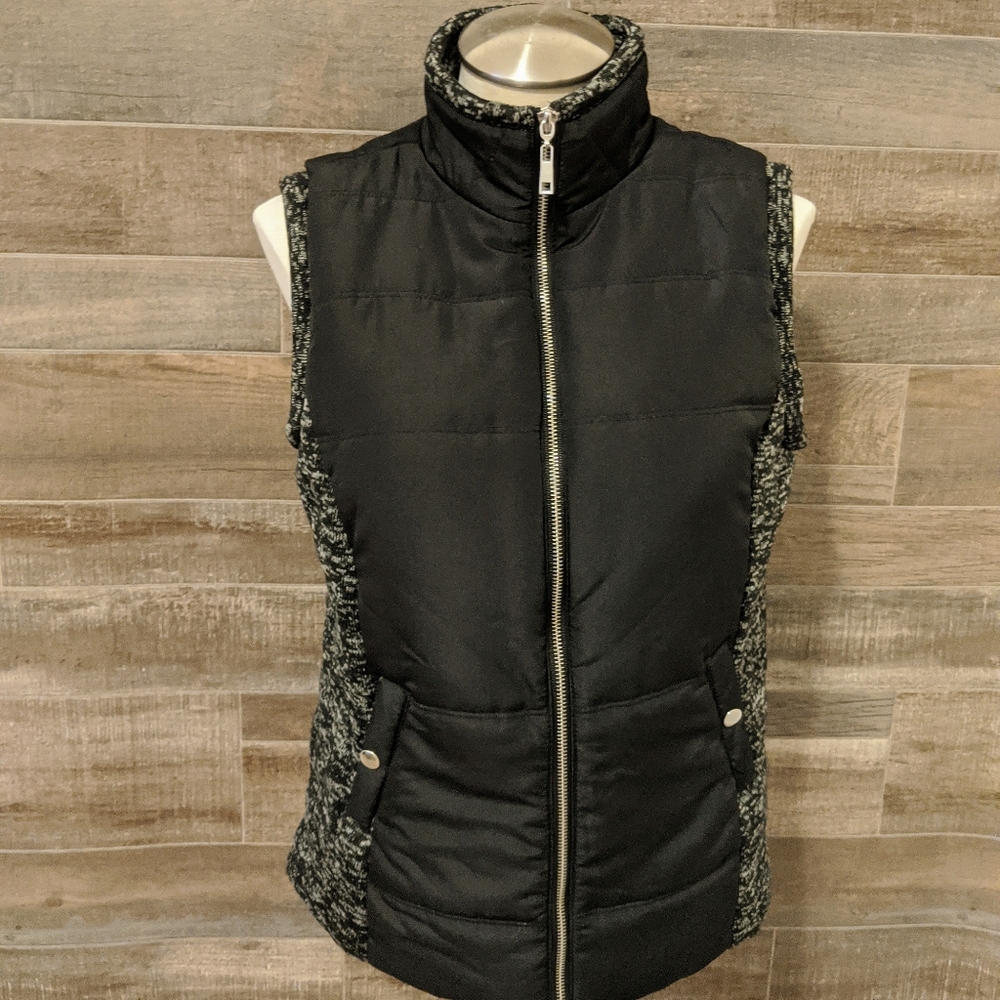Great Northwest Indigo Black Quiltedilted Vest
